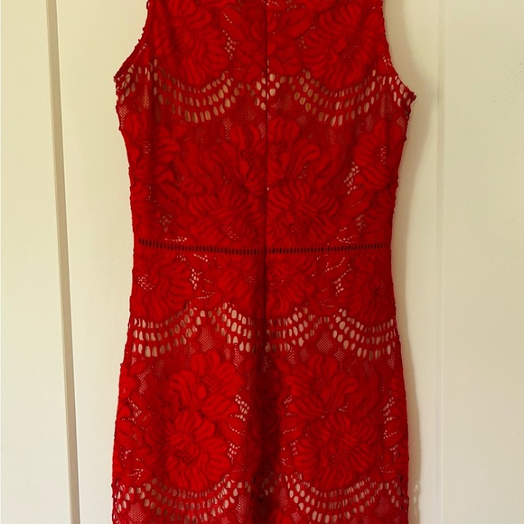 H&M Red Lace Dress - Picture 2 of 5
